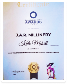 Most Trusted In Headwear Design Award Most Trusted In Headwear Design Award